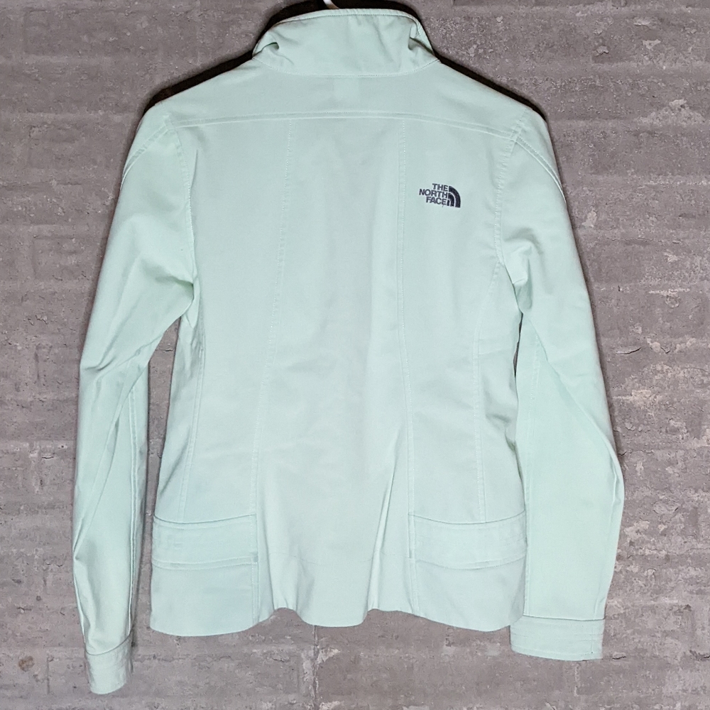 The North Face Storm Collar Softshell Jacket Mint… - image 3
